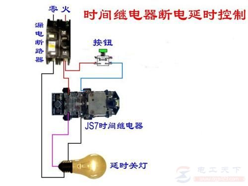 电灯的10种接线方式，10张电灯接线的高清电路图