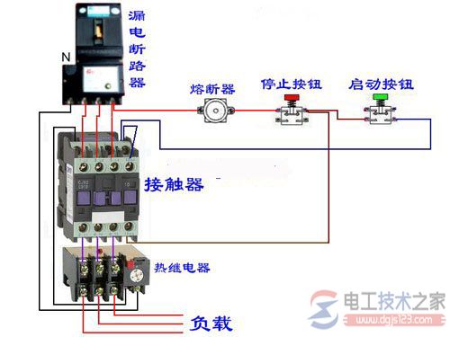 多个急停开关接线图与接线方法