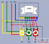 三相四线有功电表与互感器怎么接线?接线图