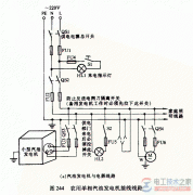 单相汽油发电机接线图的设计思路