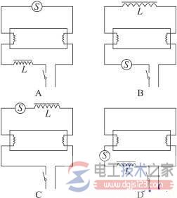 四个日光灯的原理接线图