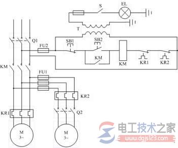 零电压与欠电压保护电气原理图与接线图