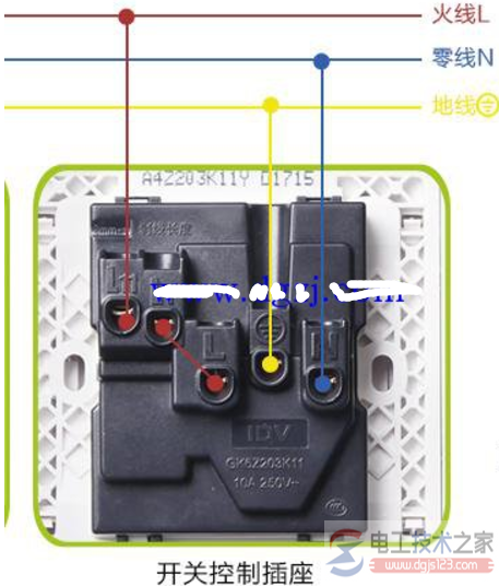 一文看懂单开加5孔插座的接线方法(家装电工必备)