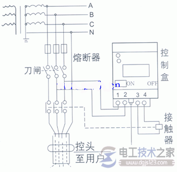 空调漏电保护器怎么接线？空调漏电保护器的接线图