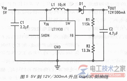 【图】5v转12v升压电路图功能说明