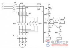 220v接触器正反接线图的例子