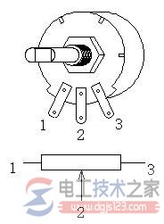 【图】三脚电位器接线图及对应关系