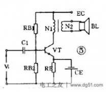 功率放大器入门实例:甲类单管功率放大器与乙类推挽功率放大器