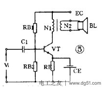 功率放大器入门实例：甲类单管功率放大器与乙类推挽功率放大器