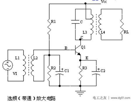 选频放大电路(带通电路)的概念及特点说明 选频放大电路(带通电路)的概念及特点说明