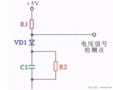 一例三分钟延时保护电路的电路图