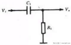 最简单的高通滤波器的工作原理