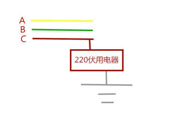 三相电没有零线如何接220伏的照明设备 三相电没有零线如何接220伏的照明设备