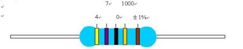 电阻怎么识别,色环电阻对照表 电阻怎么识别,色环电阻对照表