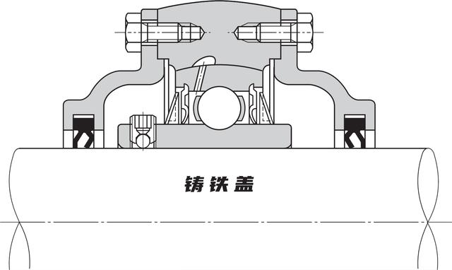 NTN轴承座安装单元特殊密封系统及带端盖特性简介