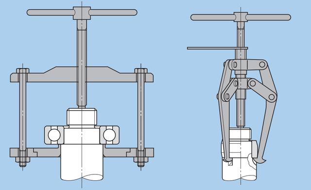 轴承怎么拆卸？圆柱孔轴承拆卸方法简介