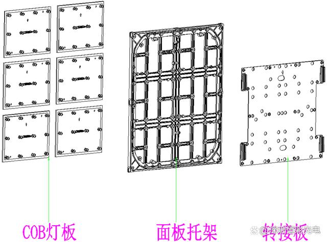 恒彩光电COB显示屏27寸小间距系列产品介绍说明（一）