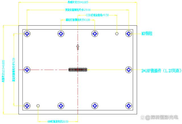 恒彩光电COB显示屏27寸小间距系列产品介绍说明（一）