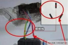 地线的作用，地线把带电金属壳上的电引入大地