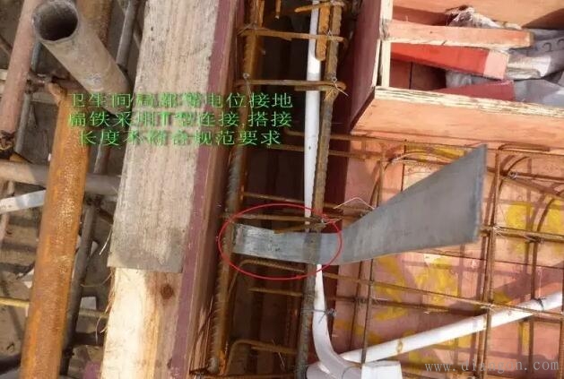 防雷接地及等电位安装质量问题实例 防雷接地及等电位安装质量问题实例