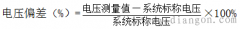 电力供电电压偏差的限值及计算方法