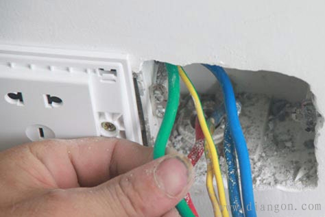 开关面板安装图解_开关插座安装图解