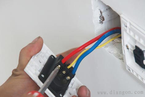 开关面板安装图解_开关插座安装图解