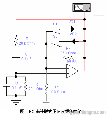 RC 正弦波振荡电路