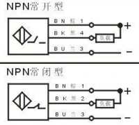 三线npn型接近开关与三菱plc输入端子接线方法