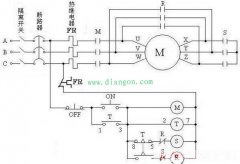 电机星三角启动电路图详细图解