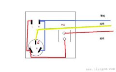 带开关插座安装图解