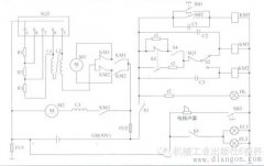 蓄电池铲车电气控制电路