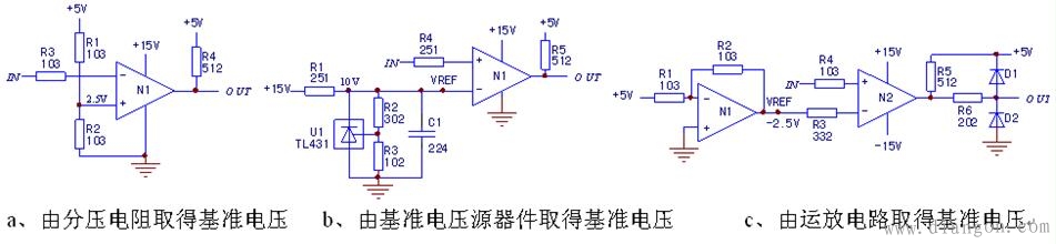 电压比较器的电路构成 电压比较器的电路构成