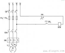 电动机的点动运行电路图原理图解