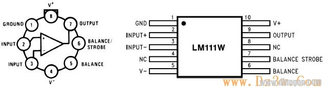 电压比较器LM111/LM211/LM311中文资料