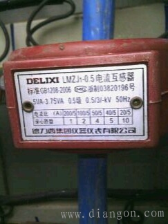 怎么看电流互感器变比