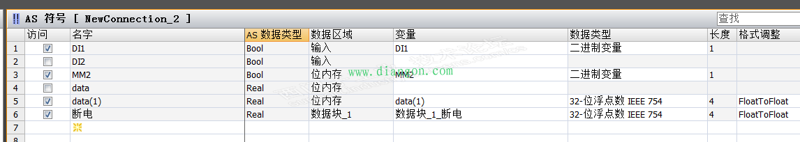 Wincc与1500PLC 通讯-变量连接实验-通过AS符号连接