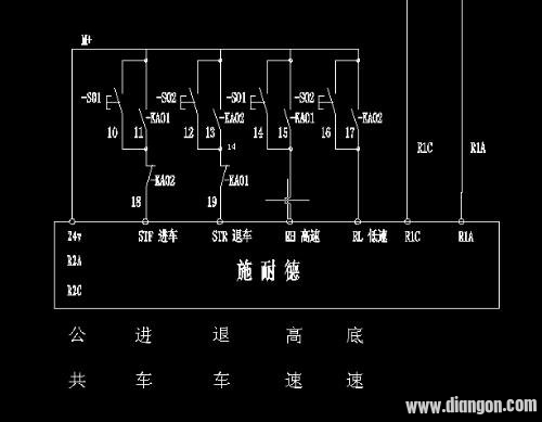 软启动器的接线图和原理图