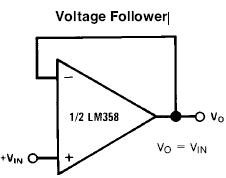 LM358典型应用电路图