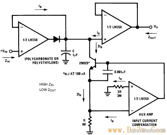 LM358典型应用电路图