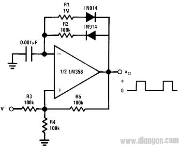 LM358典型应用电路图