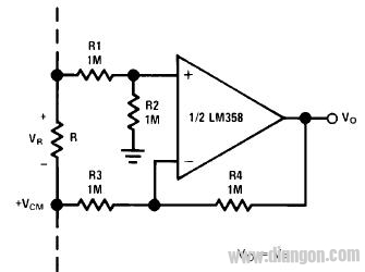 LM358典型应用电路图