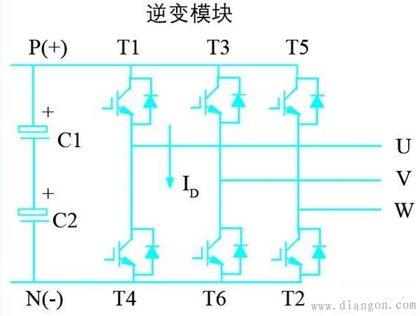 变频器过流保护电路图 变频器过流保护电路图