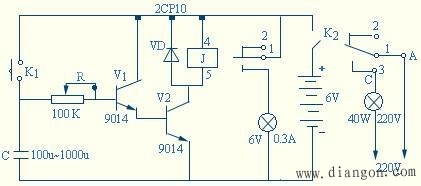 延时开关电路的制作