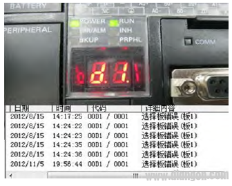 欧姆龙PLC安装CP1W-CIF01/11 后报00D1/D2 错误