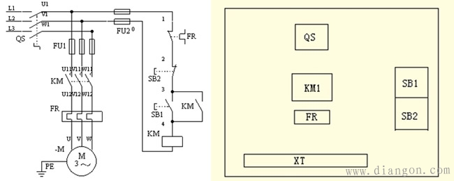 接触器自锁正转控制线路技能训练教学案例