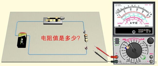 如何用指针式万用表测量直流电阻 如何用指针式万用表测量直流电阻