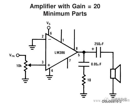 llm386内部电路图_m386音频放大电路原理图解 llm386内部电路图_m386音频放大电路原理图解