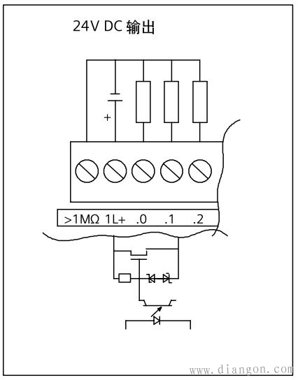 PLC输入输出电路接线方法图解