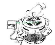 单相电机辅绕组断路或电容器损坏检查方法